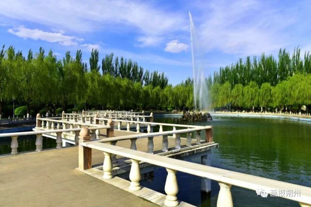 平朔公园风景如画