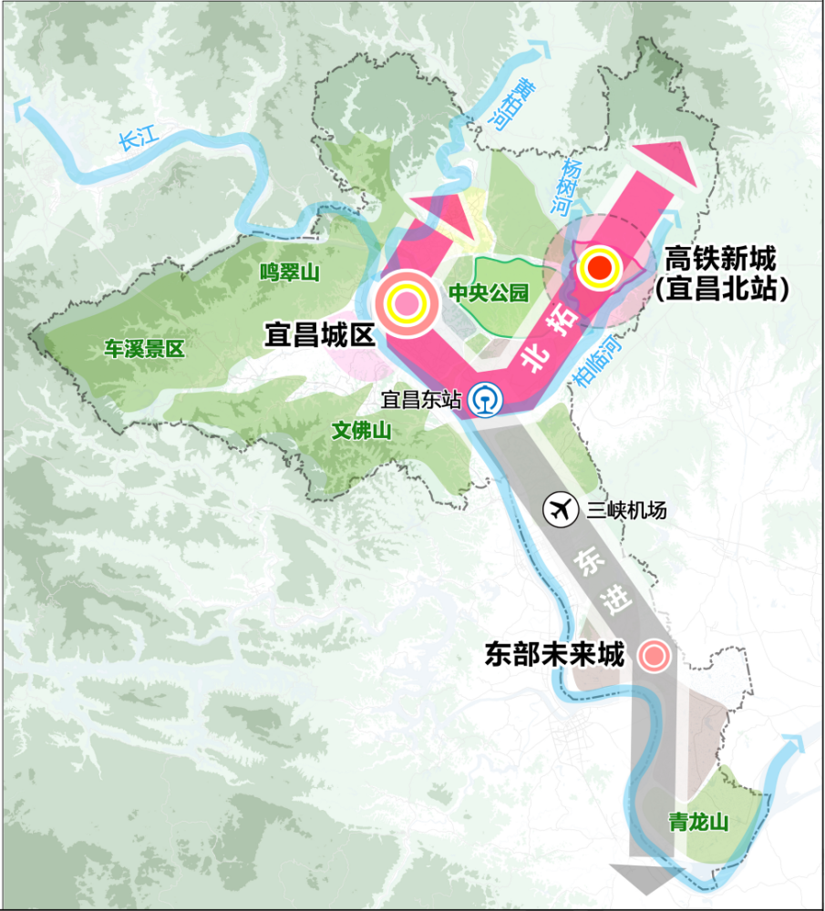 事关宜昌高铁新城
