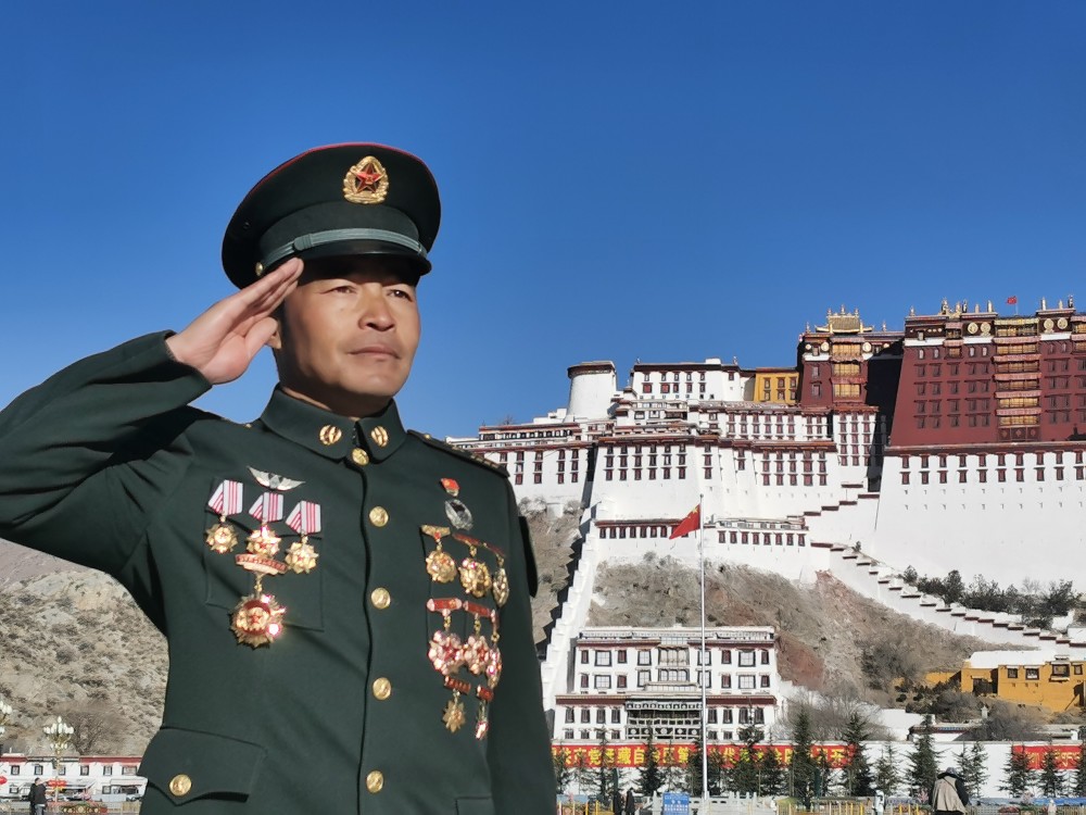 雪域从军26载一级军士长荣立二等功