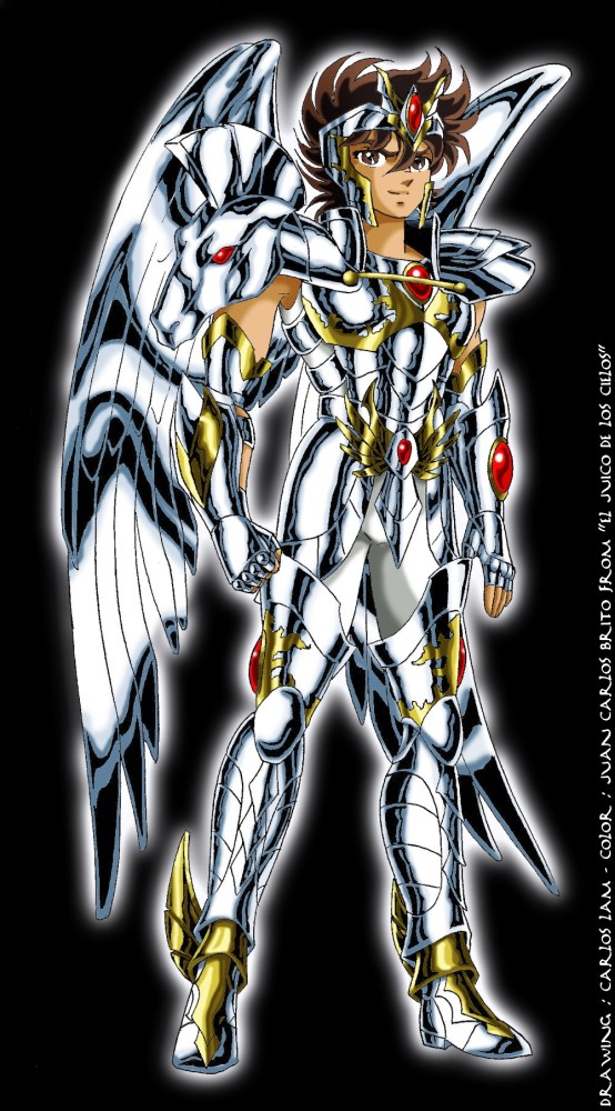 《圣斗士星矢》:你见过穿神圣衣的五小强,神衣版的你不一定见过_腾讯