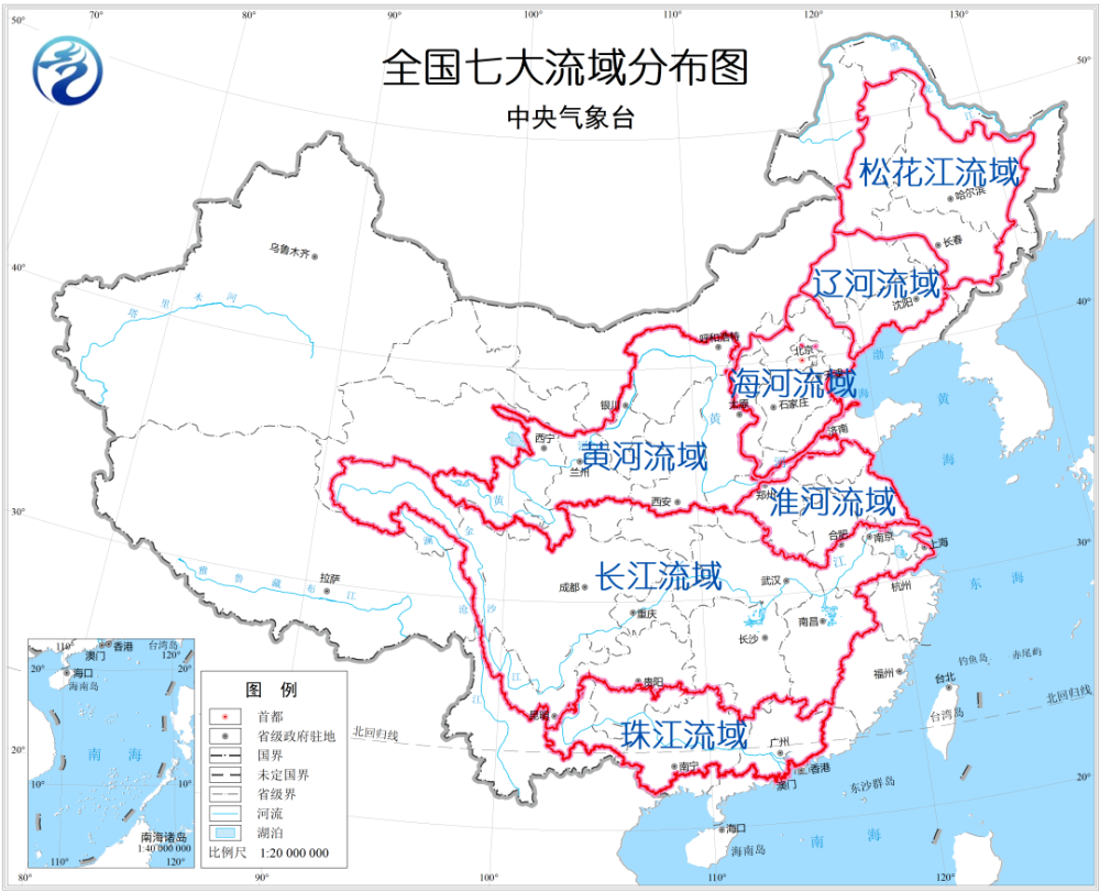 松花江流域地形图图片