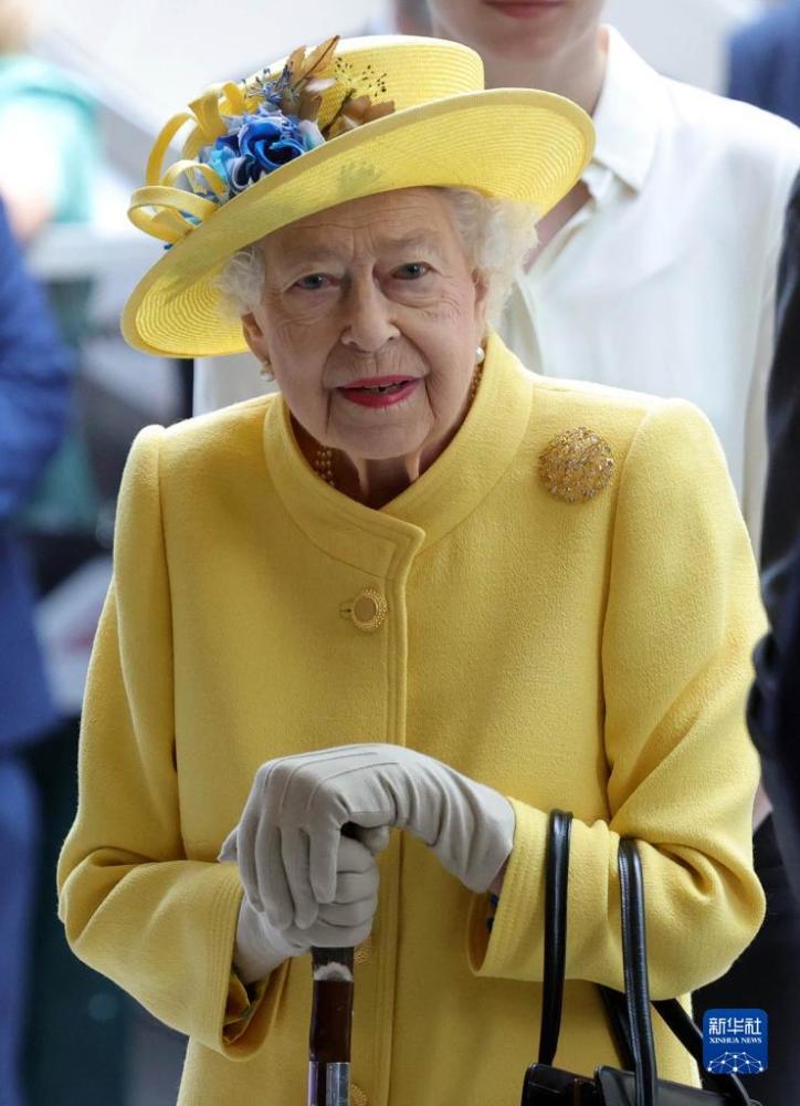 英国女王出席伊丽莎白线揭幕仪式