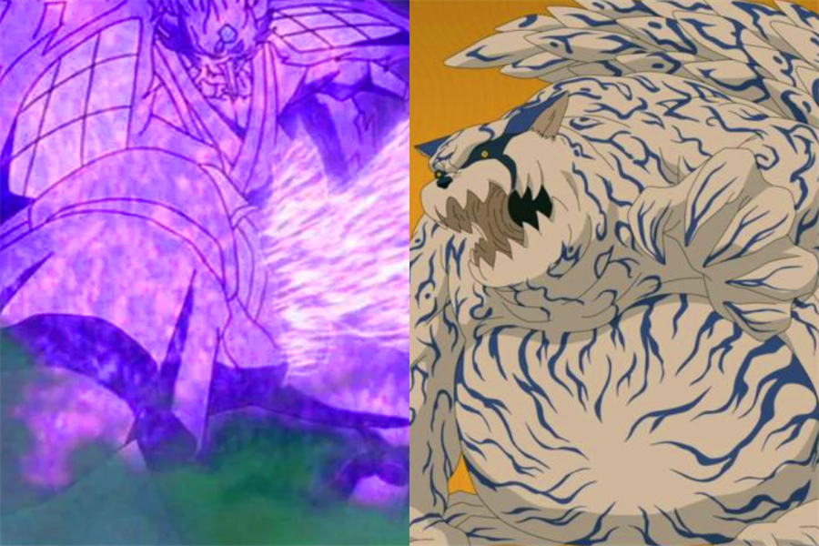 火影忍者尾兽和宇智波简直是绝配九大尾兽刚好配九大须佐能乎