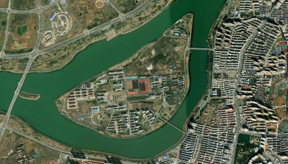 效果图公布皖西学院月亮岛校区新增用地268906平方米