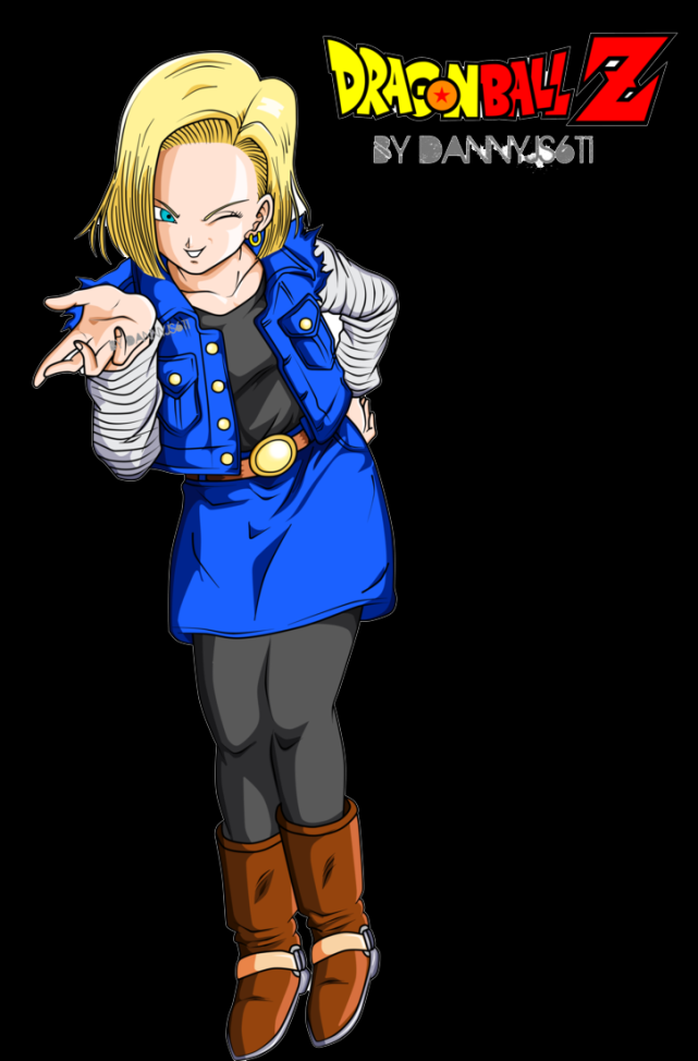 龙珠壁纸:女神18号,永远的信仰