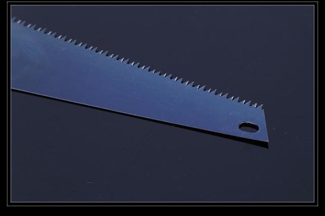 烤蓝处理的锯条