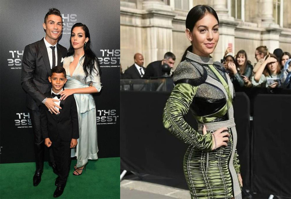 乔治娜最新照片出炉c罗带她去度假乔治娜产后健身恢复好身材