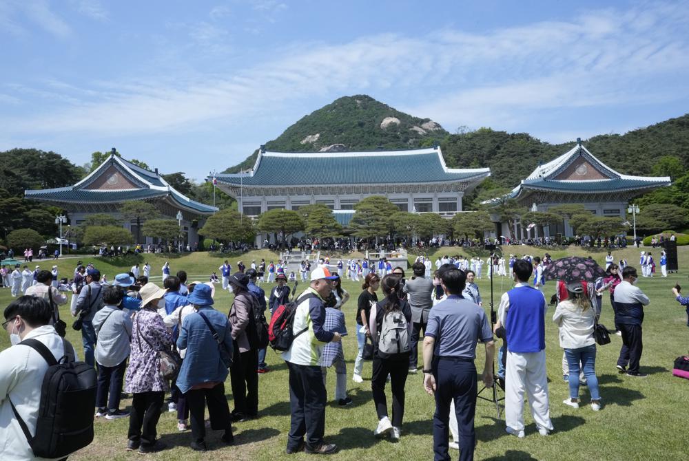 韓國青瓦臺時隔74年再次向公眾開放