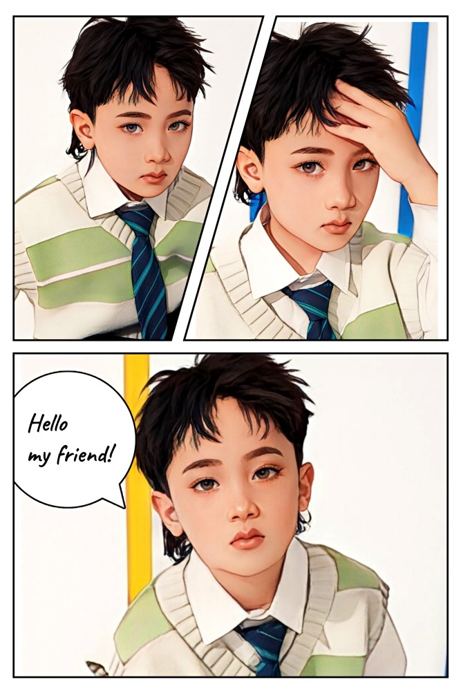 照片转漫画软件太强大啦一键生成漫画脸～