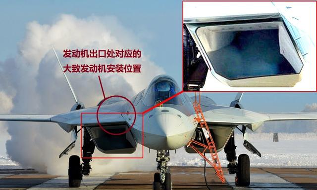 其中,苏-57的直通型进气道隐身效果最差