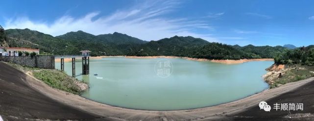 雨过天晴,丰顺虎局水库实拍!