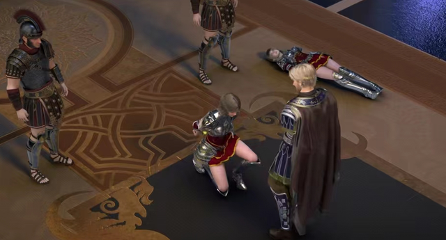 蔷薇是地球人,还有正义感,而这个时候恶魔一方也很弱,失去了莫甘娜