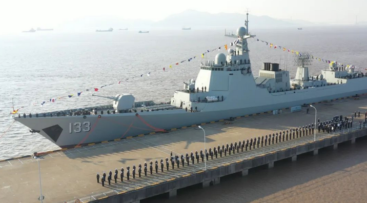 133包头号驱逐舰服役,25艘052d系列舷号和舰名,以及所在的舰队_腾讯