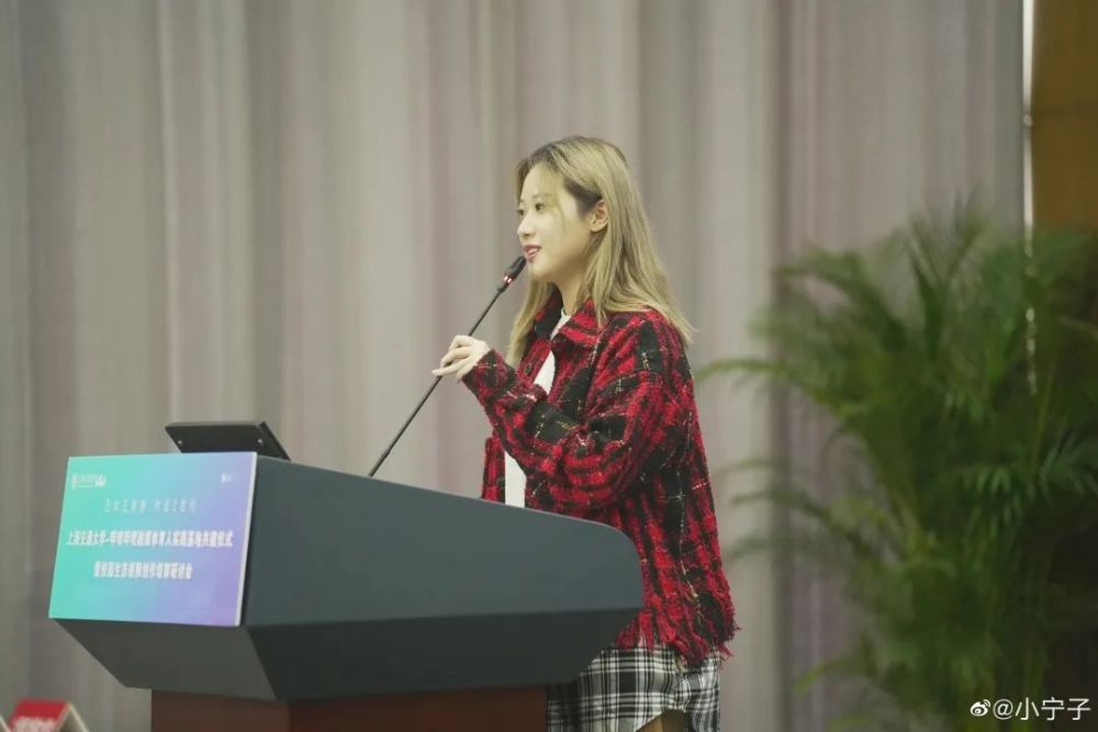 刘毅宁(图源:微博@小宁子)她继续只说自己想说的话.