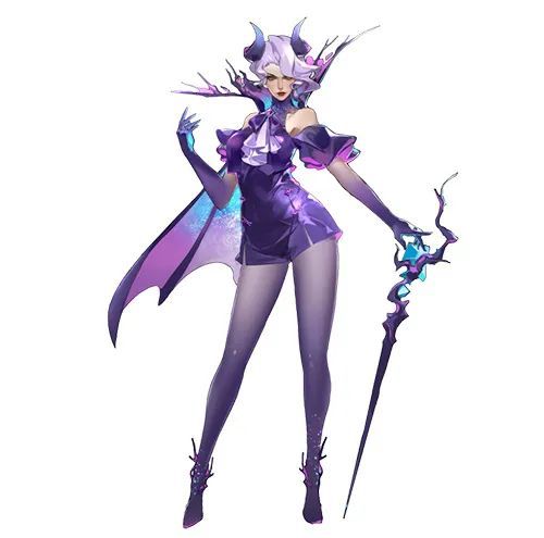 王者荣耀|米莱狄新皮肤立绘