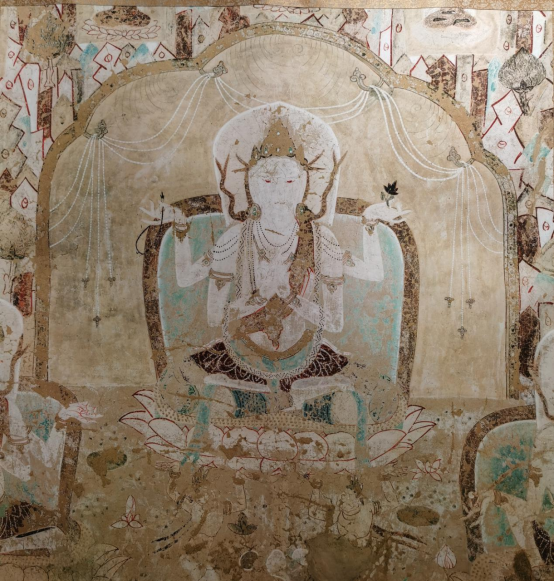 518国际博物馆日丝路遗珍西夏梵韵瓜州东千佛洞壁画崇信展正式开展