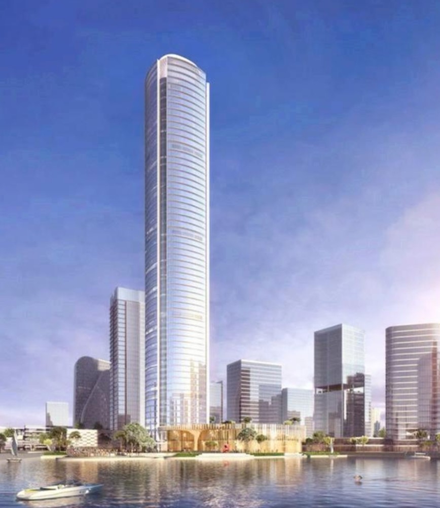 相城第一高楼高铁新城地标即将竣工