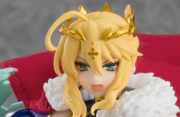 fgo白枪呆figma可动手办官图附带坐骑价格破千充满母爱的呆毛王