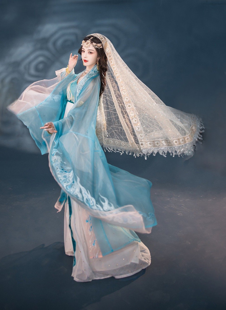 敦煌映象——服饰篇【蓝色圣火】_腾讯新闻