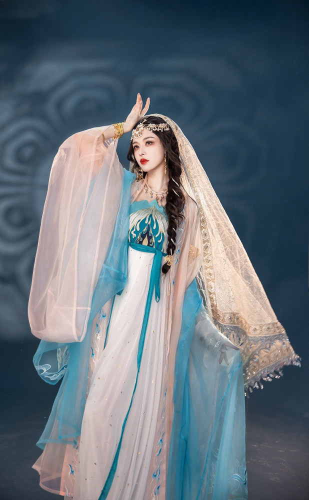 敦煌映象——服饰篇【蓝色圣火】_腾讯新闻