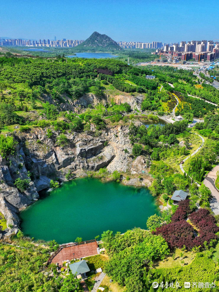 济南卧牛山风景区图片