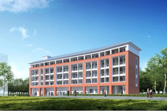 福清又一小学教学楼封顶啦!