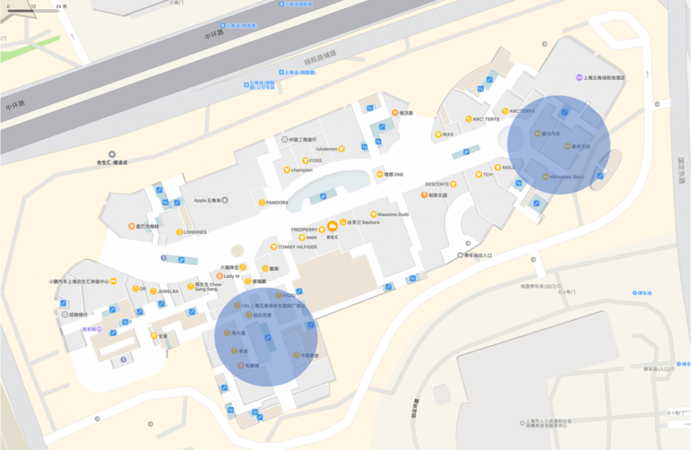 参考过去半年左右的状况,合生汇l1的升级调整信号明显,且楼层各区域