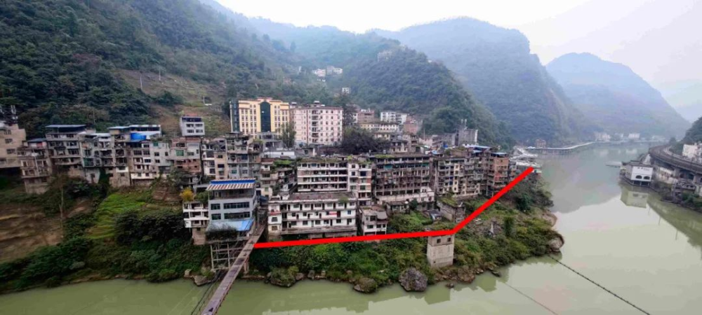 好消息盐津老县城这里将新建一座桥