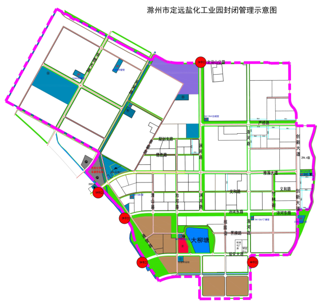 安徽省人民政府批准的定遠鹽化工業園區規劃面積17.