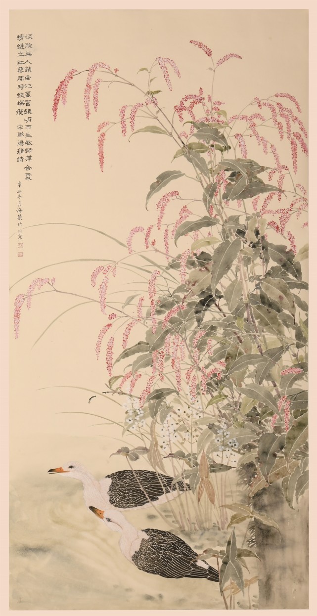 灵动飞扬,王海荣国画作品欣赏