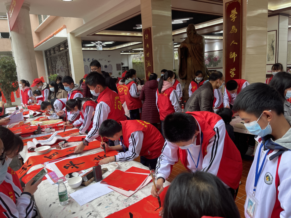 文明校园丨清城中学怀仁化物文明大启