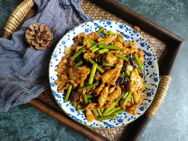 山西菜品《过油肉片》