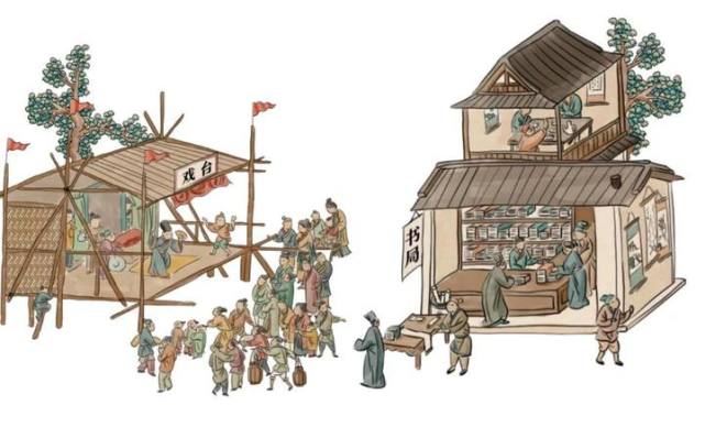 丝绸店 扇子店胭脂铺 茶摊宋"潮"奇妙云市集是一款寓教于乐的线上h5小