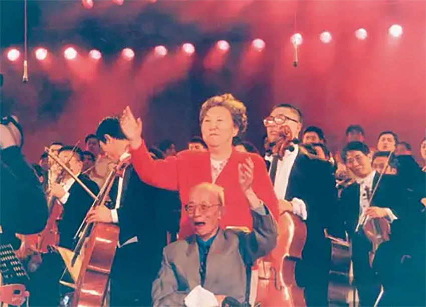 96岁艺术家王惠芬病逝其丈夫王莘创作歌唱祖国