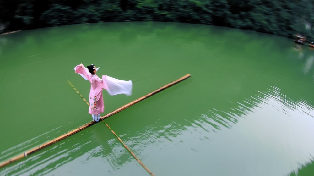 寒江孤影水上漂贵州遵义女孩杨柳的快意江湖