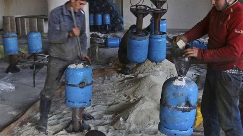 煤气罐化身地狱大炮风靡中东战场看似奇葩但威力惊人