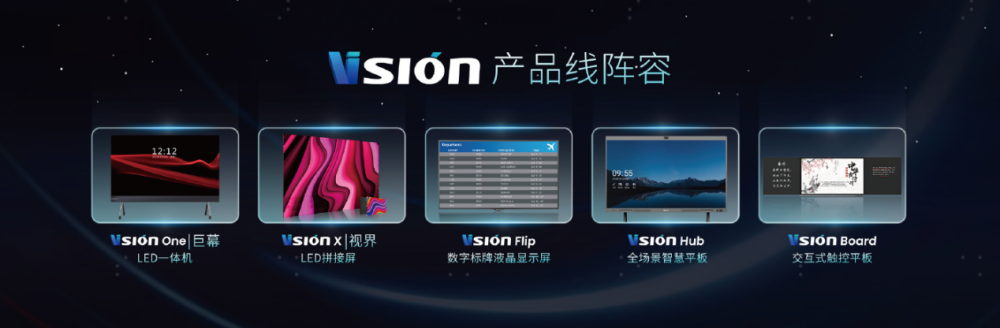 海信商用显示发布全新产品战略vision全系列布局全行业