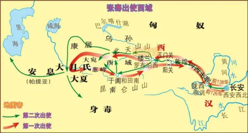 文物新疆丝路支线贯天山漫谈乌孙古道
