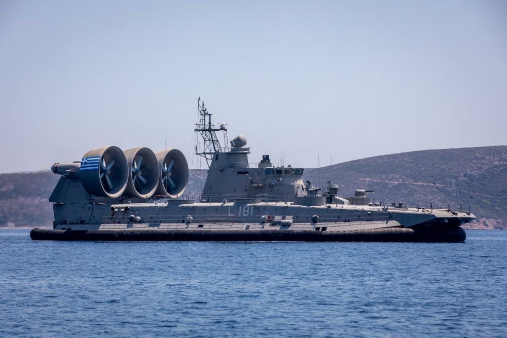 北约海军也有欧洲野牛气垫登陆艇数量是俄国的2倍运力150吨