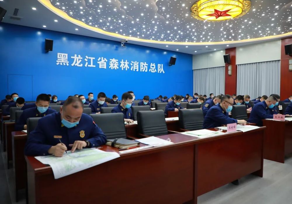 备战春防战意高火热练兵正当时黑龙江省森林消防总队聚焦备战春防紧要