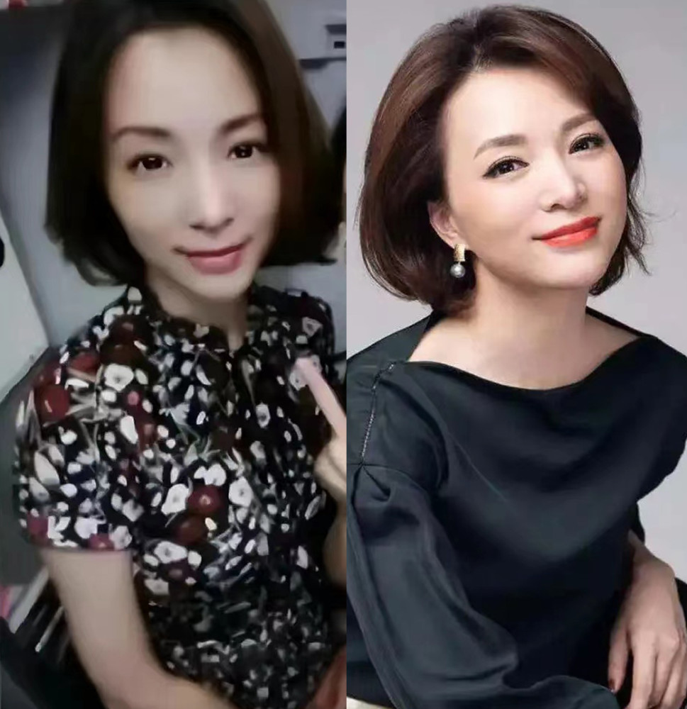 董卿近照曝光大变样,满面憔悴状态不佳,下巴尖成v型脸_腾讯新闻