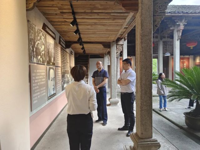 助力鄉村博物館建設市文保中心結對建德江家廳童家祠堂開展合作共建