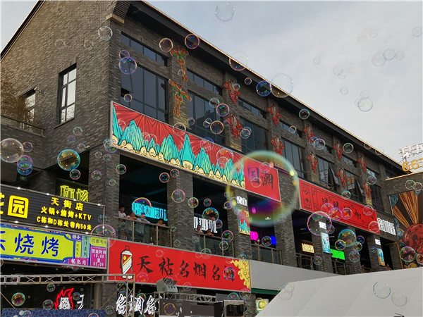 观摩人员先后来到樊营社区,东岭植物园,凤凰天街旅游综合体.