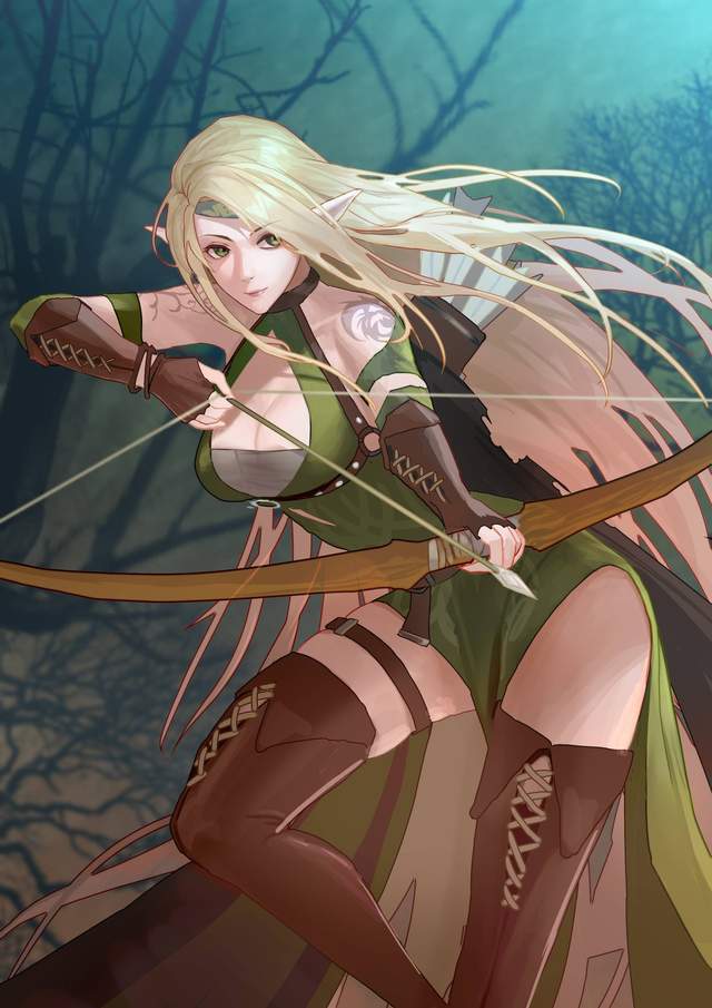 dnf泳装派对3连更女法被哥布林围歼撕破衣服