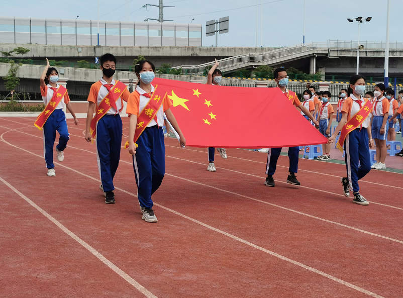 深情今天江門青少年這樣向黨和祖國表白