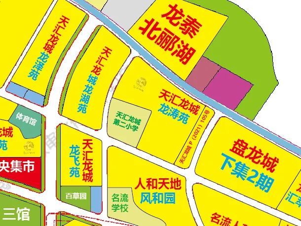 盘龙城|天汇龙城第二小学规划方案的批前公示!
