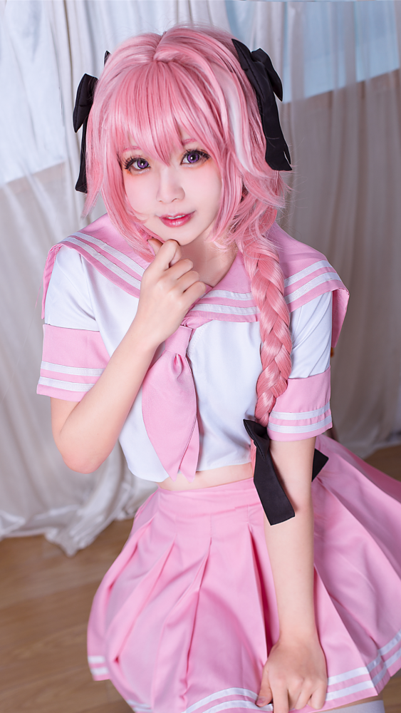 cos:fgo阿斯托尔福cos正片@汐兔子