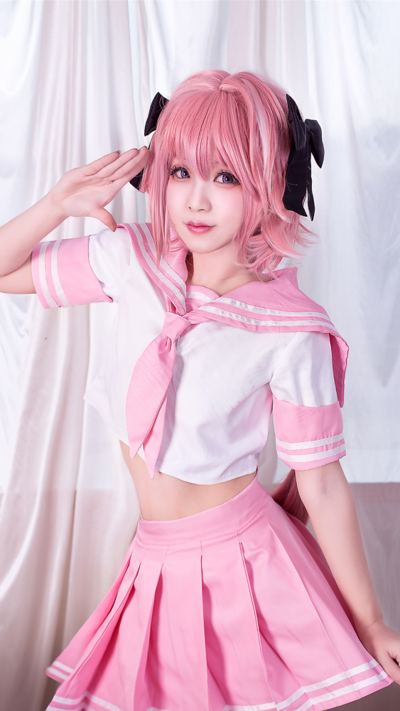 cos:fgo阿斯托尔福cos正片@汐兔子