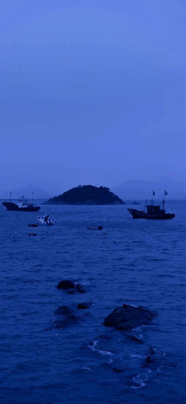 壁纸|浪漫蓝色海边 蓝色系列