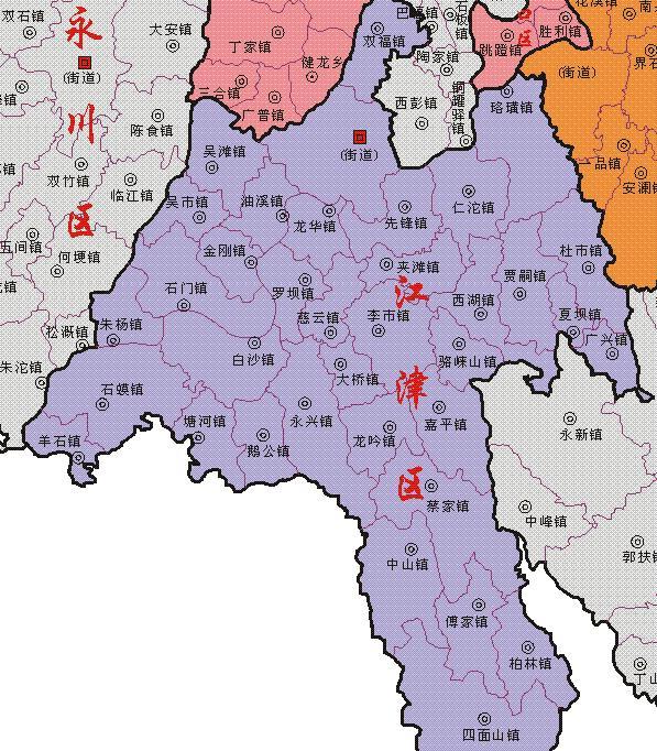 江津石门镇地图图片